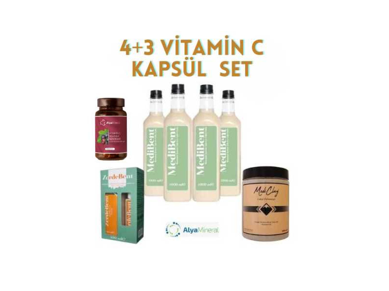 4+3 Vitamin C Kapsül Set