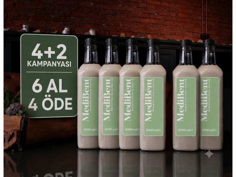 Medibent Sıvı Bentonit Kili 4+2 Litre Kampanyası